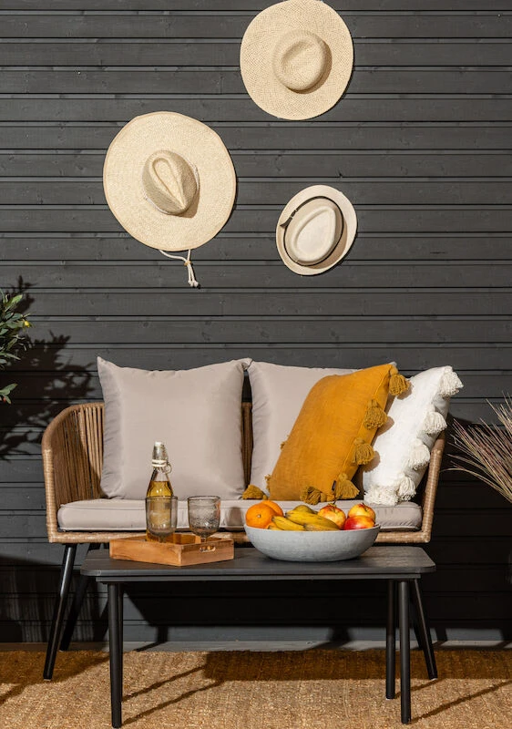 Veke Punos Sohvaryhmä Luonnonväri/musta 5 Veke Punos Sohvaryhmä Luonnonväri/musta - Image 5