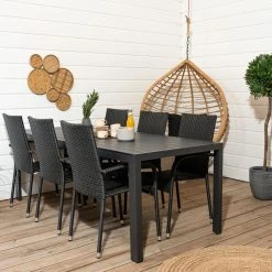 House Nordic Hong Lasikuitu Ruukkusetti 4 Kpl Antiikin Harmaa -Veke kauppa Puro saarni 6 hengen ruokailuryhma web 4 2