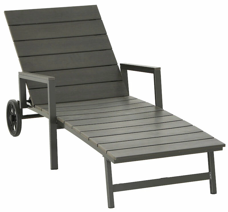 Veke Saari Aurinkotuoli Tummanharmaa 2 Veke Saari Aurinkotuoli Tummanharmaa - Image 2