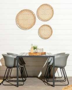 Veke Saarni-Seattle 4-hengen Ruokailuryhmä Käsinojilla, Harmaa -Veke kauppa Saarni seattle 4 hengen ruokailuryhma miljoossa harmaa pete 8