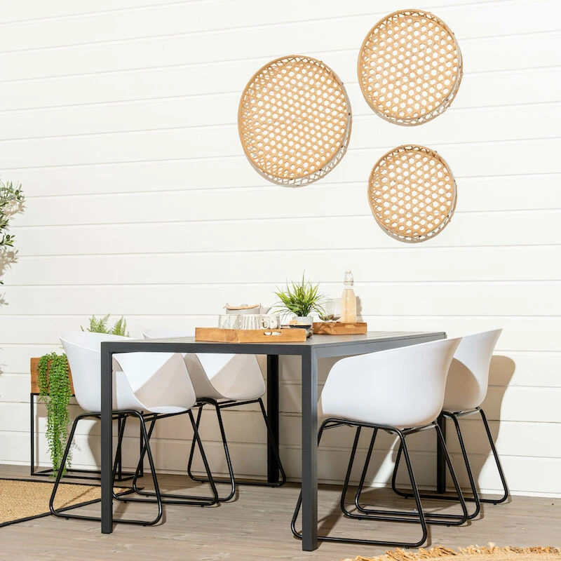 4living Country Kukkalaatikot Suorakaide 2 Kpl Musta/puu 2 4living Country Kukkalaatikot Suorakaide 2 Kpl Musta/puu - Image 2