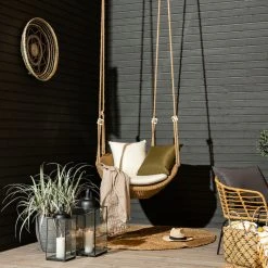 Veke Sola Riipputuoli Hiekka, Luonnonvärinen Pehmuste