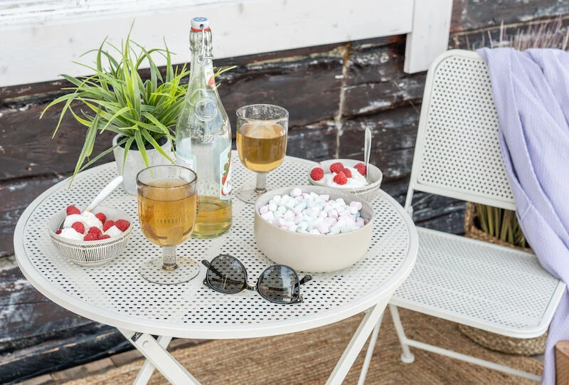 Ei Brändiä Taittuva Parvekesetti Kalkki 3 Ei Brändiä Taittuva Parvekesetti Kalkki - Image 3