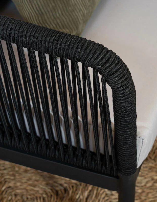 Veke Tuohi Nojatuoli Musta/harmaa 4 Veke Tuohi Nojatuoli Musta/harmaa - Image 4