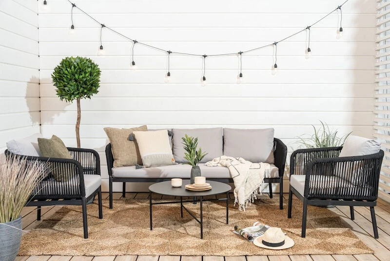 Veke Tuohi Nojatuoli Musta/harmaa 5 Veke Tuohi Nojatuoli Musta/harmaa - Image 5