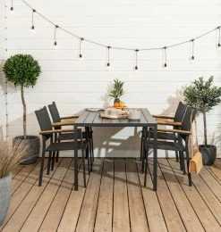 Veke Odense-Saarni 4-hengen Ruokailuryhmä Musta -Veke kauppa Uudet 261