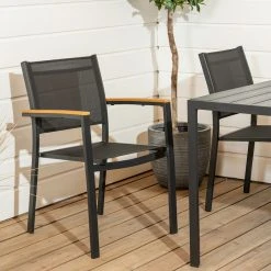 Veke Odense-Saarni 4-hengen Ruokailuryhmä Musta -Veke kauppa Uudet 270