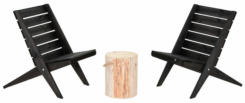 Ecofurn Granny Parvekesetti Musta 1 Ecofurn Granny Parvekesetti Musta