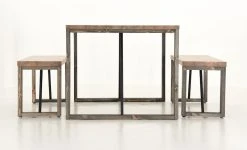 Veke Honka 4-hengen Ruokailuryhmä Antiikkipetsattu/harmaa Puujaloilla -Veke kauppa Veke Honka ruokailuryhma 4 hengen antiikkipetsattu harmaa puujaloilla 4 0