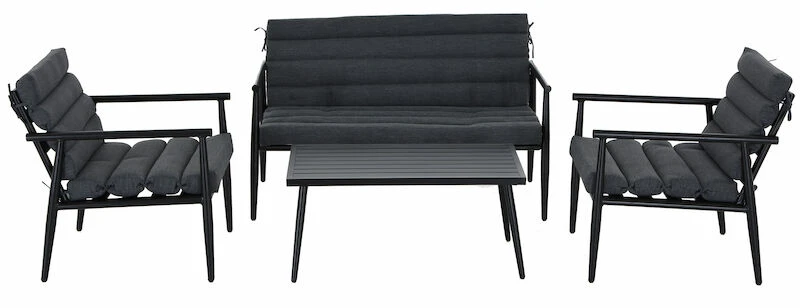 Veke Kaino Sohvaryhmä Musta/tummanharmaa 6 Veke Kaino Sohvaryhmä Musta/tummanharmaa - Image 6