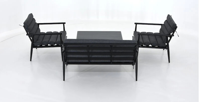 Veke Kaino Sohvaryhmä Musta/tummanharmaa 4 Veke Kaino Sohvaryhmä Musta/tummanharmaa - Image 4