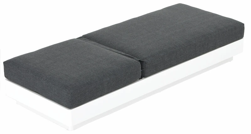 Veke Lähde Aurinkosänky Valkoinen/harmaa 3 Veke Lähde Aurinkosänky Valkoinen/harmaa - Image 3