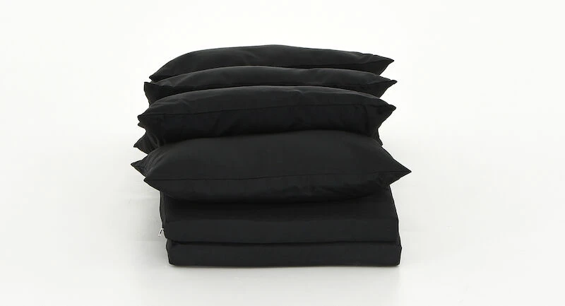 Veke Long Sohvaryhmän Pehmusteiden Päälliset Musta 6 Veke Long Sohvaryhmän Pehmusteiden Päälliset Musta - Image 6