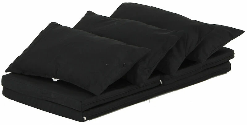 Veke Long Sohvaryhmän Pehmusteiden Päälliset Musta 3 Veke Long Sohvaryhmän Pehmusteiden Päälliset Musta - Image 3