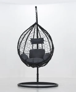 Veke Pallo Riippukeinu Ja Teline Musta/harmaa Pehmuste -Veke kauppa Veke Pallo riippukeinu ja teline musta harmaa pehmuste 0 0