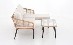 Veke kauppa -Veke kauppa Veke Scandic divaanisohva oikea ja sohvapoyta luonnonvari 4 1