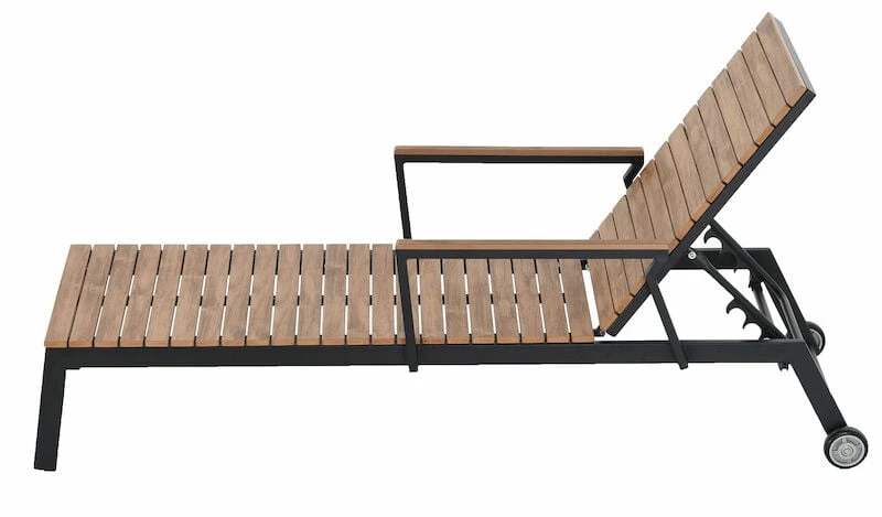 Veke Ilma Aurinkotuoli Musta/ruskea 1 Veke Ilma Aurinkotuoli Musta/ruskea