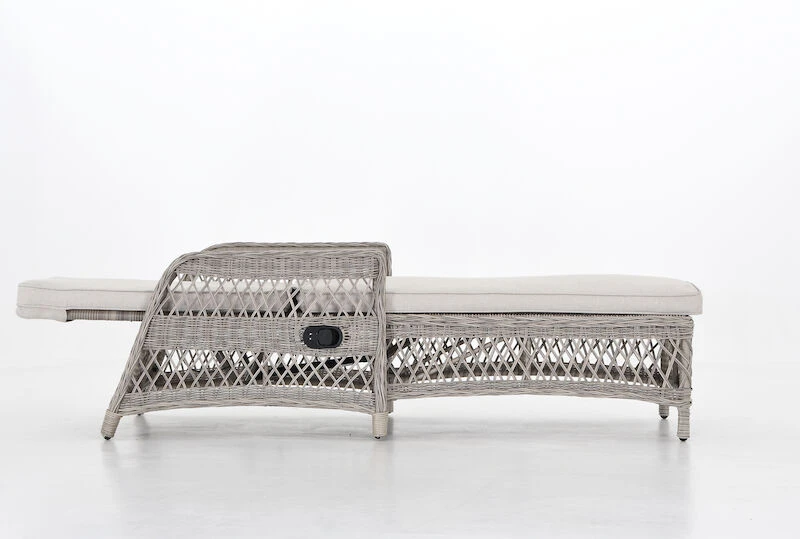 Vila Hven Aurinkotuoli Hiekan Värinen Polyrottinki/alumiini 6 Vila Hven Aurinkotuoli Hiekan Värinen Polyrottinki/alumiini - Image 6