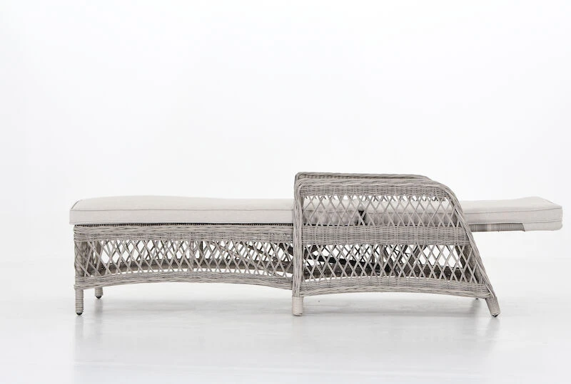 Vila Hven Aurinkotuoli Hiekan Värinen Polyrottinki/alumiini 2 Vila Hven Aurinkotuoli Hiekan Värinen Polyrottinki/alumiini - Image 2