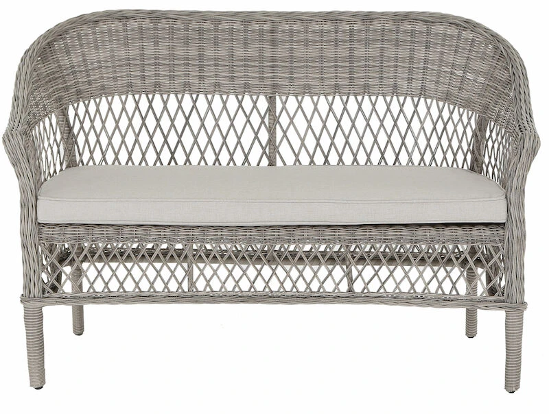 Vila Hven Penkkisohva Hiekan Värinen Polyrottinki/alumiini 6 Vila Hven Penkkisohva Hiekan Värinen Polyrottinki/alumiini - Image 6