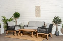 Veke Vuono Sohvaryhmä Tummanharmaa, Hiekka Pehmusteet -Veke kauppa Vuono sohvaryhma miljoossa web pete 35