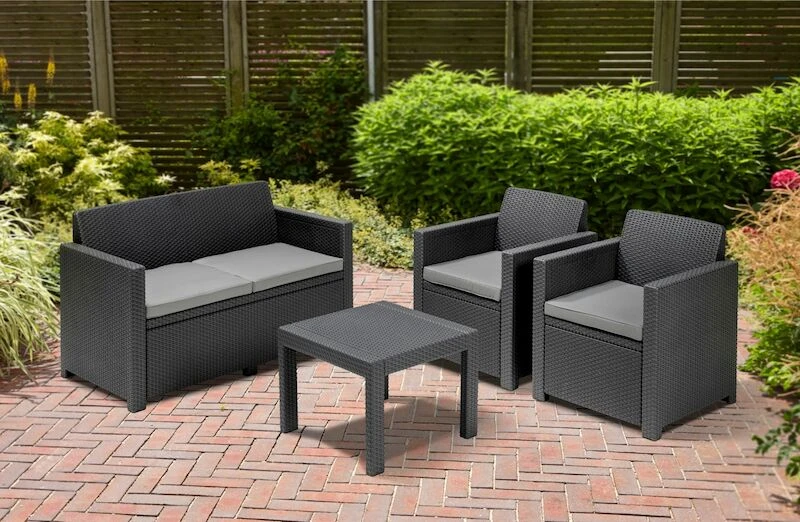 Keter Alabama Sohvaryhmä Grafiitti 2 Keter Alabama Sohvaryhmä Grafiitti - Image 2