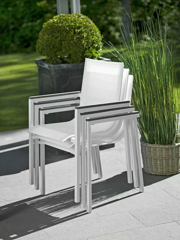 Hillerstorp Arlöv Puutarhatuoli Valkoinen/harmaa 5 Hillerstorp Arlöv Puutarhatuoli Valkoinen/harmaa - Image 5