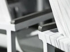 Hillerstorp Arlöv Puutarhatuoli Valkoinen/harmaa