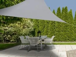 Ei Brändiä Aurinkovarjo Kolmio 3x3x3 M Luonnonvalkoinen 5 Ei Brändiä Aurinkovarjo Kolmio 3x3x3 M Luonnonvalkoinen -Veke kauppa aurinkovarjokolmio 3x3x3 harmaa