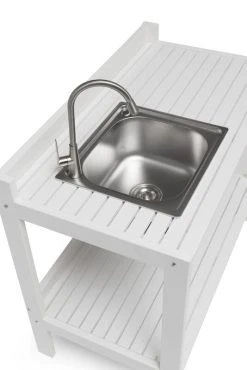 Hillerstorp Bara Vara Kesäkeittiö Altaalla Ja Hanalla, Valkoinen 8 Hillerstorp Bara Vara Kesäkeittiö Altaalla Ja Hanalla, Valkoinen -Veke kauppa bara vara kesakeittio hanalla altaalla valkoinen kuva2