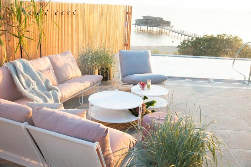 Brafab Blixt Lepotuoli Valkoinen/vaaleanharmaa 4 Brafab Blixt Lepotuoli Valkoinen/vaaleanharmaa - Image 4