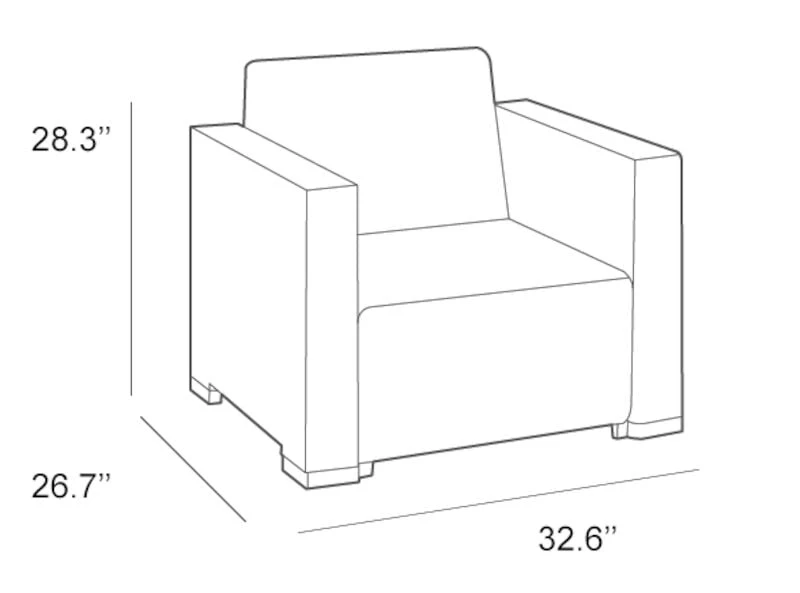 Keter California Nojatuoli, Cappuchino 3 Keter California Nojatuoli, Cappuchino - Image 3