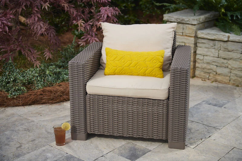 Keter California Nojatuoli, Cappuchino 2 Keter California Nojatuoli, Cappuchino - Image 2