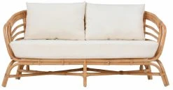 Eureka Copenhagen 2-istuttava Rottinkisohva