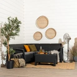 Keter Corfu Kulmasohvaryhmä, Grafiitin Harmaa -Veke kauppa corfu kulmasohvaryhma miljoossa web pete 5