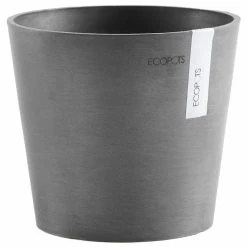 Ecopots Amsterdam Mini Ruukku 17 Cm Harmaa