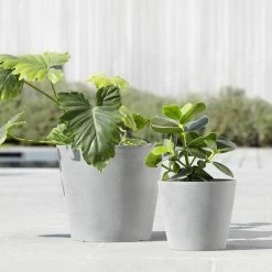 Ecopots Amsterdam Ruukku 20 Cm Valkoharmaa -Veke kauppa ecopots amsterdam ruukku 20cm valkoharmaa1