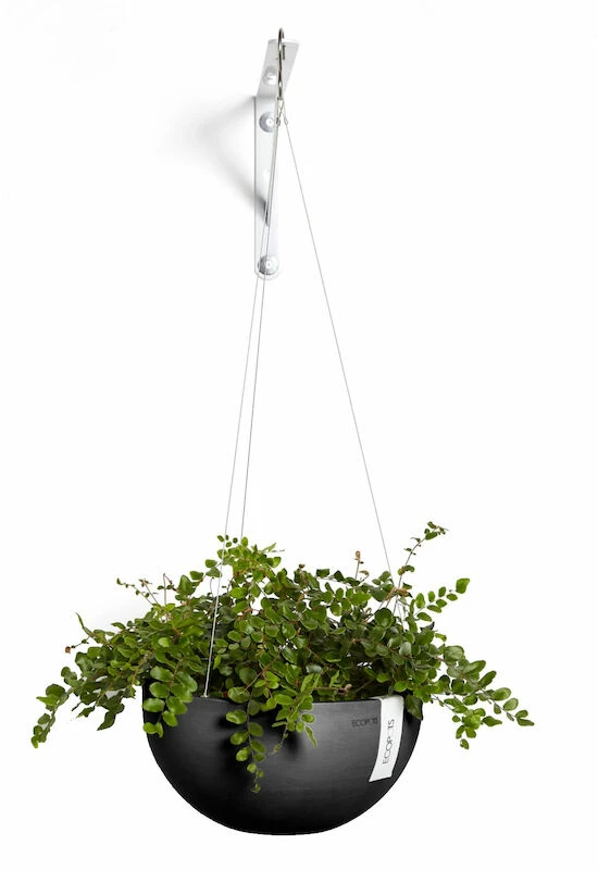 Ecopots Brysseli Ripustettava Ruukku 27 Cm Tummanharmaa 1 Ecopots Brysseli Ripustettava Ruukku 27 Cm Tummanharmaa