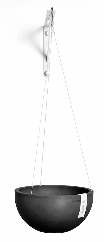 Ecopots Brysseli Ripustettava Ruukku 27 Cm Tummanharmaa 2 Ecopots Brysseli Ripustettava Ruukku 27 Cm Tummanharmaa - Image 2