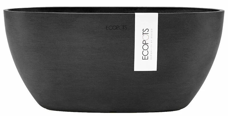 Ecopots Sofia Ruukku 30 Cm Tummanharmaa 1 Ecopots Sofia Ruukku 30 Cm Tummanharmaa