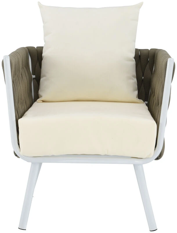 Veke Tunturi Nojatuoli Vihertävän Harmaa/valkoinen 3 Veke Tunturi Nojatuoli Vihertävän Harmaa/valkoinen - Image 3