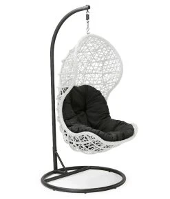 Hillerstorp Ägget Polyrottinki Riippukeinu Musta