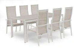 Hillerstorp Hånger 6-hengen Ruokailuryhmä Säätötuoleilla, Valkoinen/harmaa 6 Hillerstorp Hånger 6-hengen Ruokailuryhmä Säätötuoleilla, Valkoinen/harmaa -Veke kauppa h nger ruokailuryhma saatotuoleilla 6 hengen valkoinen harmaa 01 1