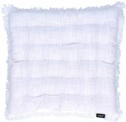 Veke Hapsu Istuinpehmuste 40x40x5 Cm Valkoinen 6 Veke Hapsu Istuinpehmuste 40x40x5 Cm Valkoinen -Veke kauppa hapsu istuinpehmuste valkoinen 2 1
