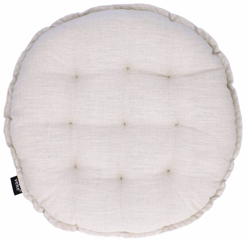 Veke Helga Pyöreä Istuinpehmuste Ø40 Cm Hiili 1 Veke Helga Pyöreä Istuinpehmuste Ø40 Cm Hiili