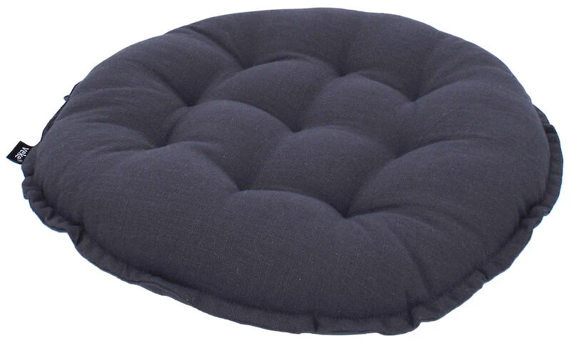 Veke Helga Pyöreä Istuinpehmuste Ø40 Cm Hiili 2 Veke Helga Pyöreä Istuinpehmuste Ø40 Cm Hiili - Image 2