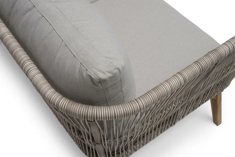 Hillerstorp Himmelsnäs Kulmasohva Beige Polyrottinki/tiikki 1 Hillerstorp Himmelsnäs Kulmasohva Beige Polyrottinki/tiikki