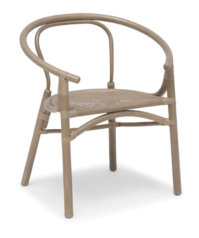 Hillerstorp Orresnäs Rottinki Nojatuoli Vaaleanharmaa 1 Hillerstorp Orresnäs Rottinki Nojatuoli Vaaleanharmaa