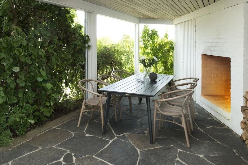 Hillerstorp Orresnäs Rottinki Nojatuoli Vaaleanharmaa 2 Hillerstorp Orresnäs Rottinki Nojatuoli Vaaleanharmaa - Image 2