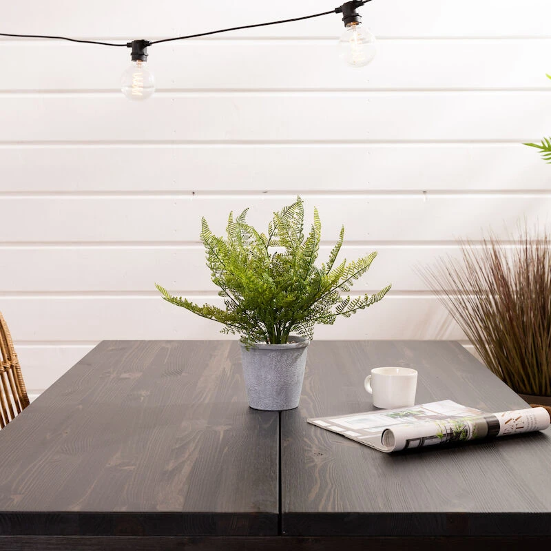 Veke Honka-Oldie 4-hengen Ruokailuryhmä Musta-luonnonväri 2 Veke Honka-Oldie 4-hengen Ruokailuryhmä Musta-luonnonväri - Image 2